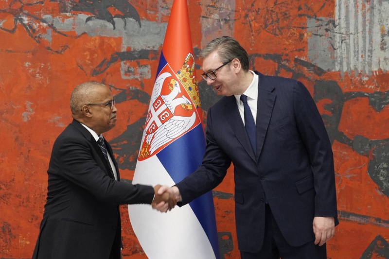 Predsednik Srbije Aleksandar Vucic Srbija se bori za očuvanje mira i stabilnosti