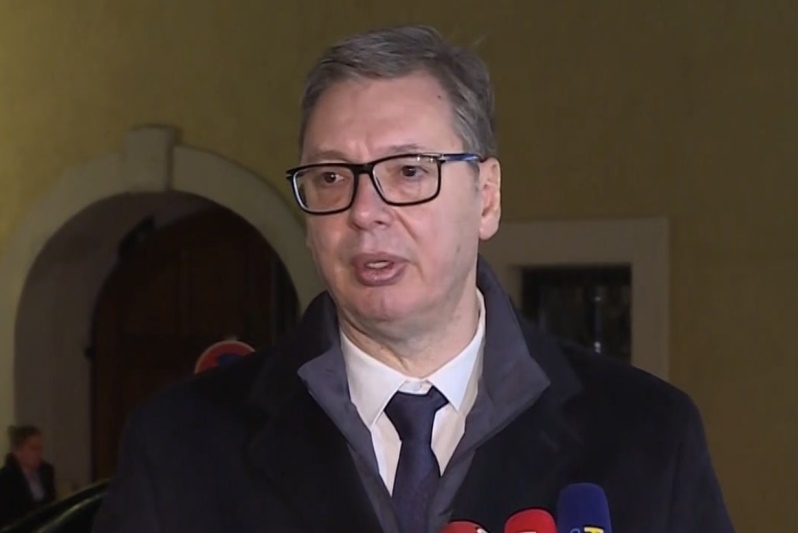 Predsednik Srbije Aleksandar Vucic Srbija je suverena drzava i zakone donosimo sami