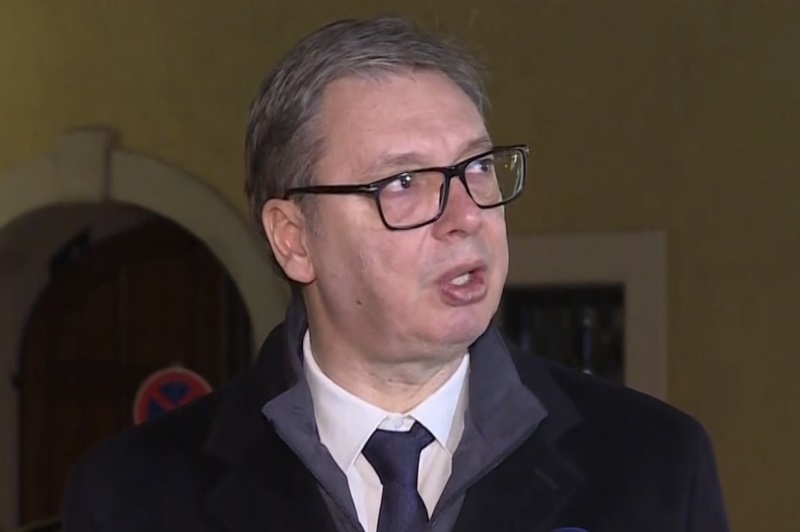 Predsednik Srbije Aleksandar Vucic Srbija je suverena drzava i zakone donosimo sami