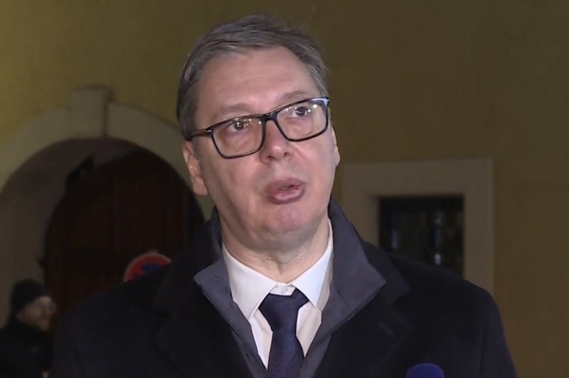 Predsednik Srbije Aleksandar Vucic Srbija je suverena drzava i zakone donosimo sami
