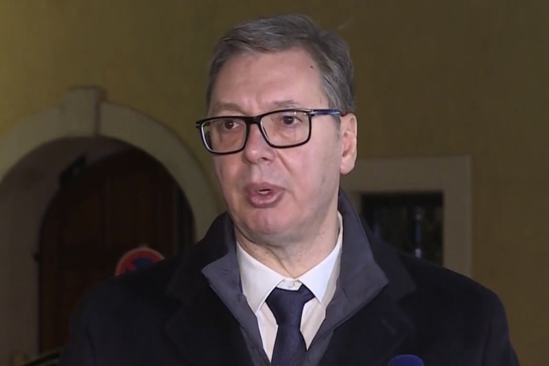 Predsednik Srbije Aleksandar Vucic Srbija je suverena drzava i zakone donosimo sami