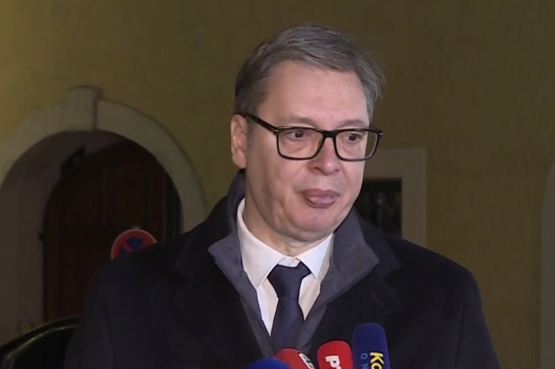 Predsednik Srbije Aleksandar Vucic Srbija je suverena drzava i zakone donosimo sami
