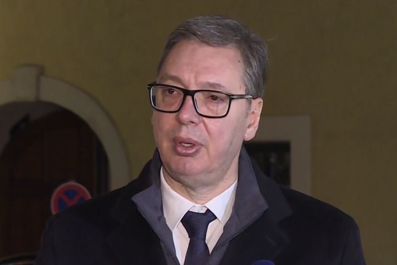 Predsednik Srbije Aleksandar Vucic Srbija je suverena drzava i zakone donosimo sami