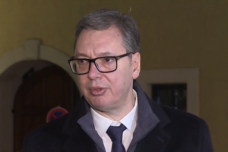 Predsednik Srbije Aleksandar Vucic Srbija je suverena drzava i zakone donosimo sami