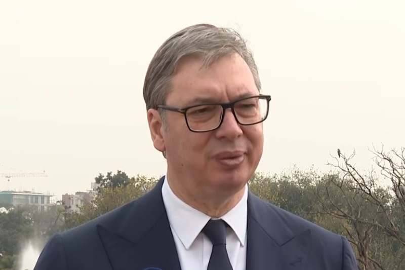 Predsednik Srbije Aleksandar Vucic Srbija vidi Indiju kao pouzdanog partnera