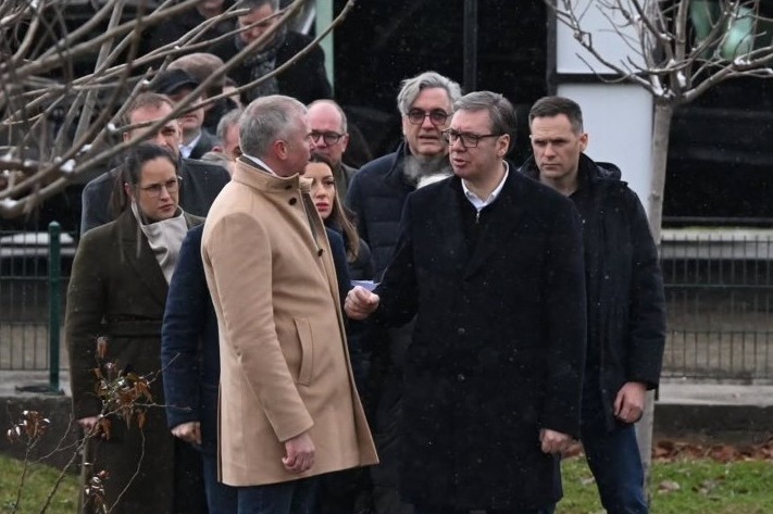 Predsednik Srbije Aleksandar Vucic u planu velike stvari za Prahovo