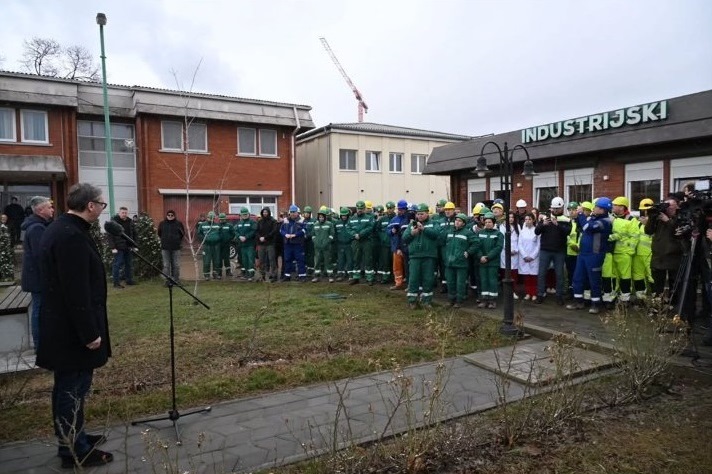 Predsednik Srbije Aleksandar Vucic u planu velike stvari za Prahovo