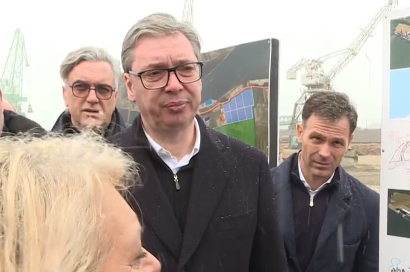 Predsednik Srbije Aleksandar Vucic u planu velike stvari za Prahovo