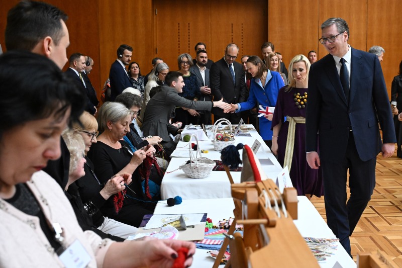 Predsednik Srbije Aleksandar Vucic Nematerijalno nasledje je ziva snaga Srbije