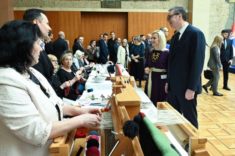 Predsednik Srbije Aleksandar Vucic Nematerijalno nasledje je ziva snaga Srbije