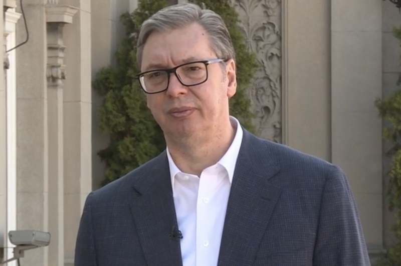 Predsednik Srbije Aleksandar Vucic Doneli smo odluku da rast cene goriva bude najvise tri dinara