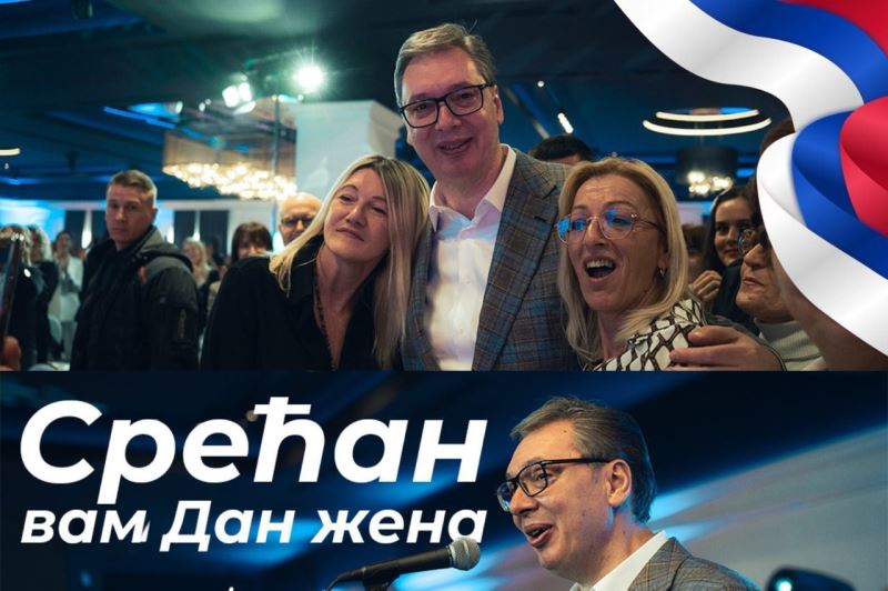 Predsednik Srbije Aleksandar Vucic drzavu nikad ne bismo sacuvali da nije bilo zena