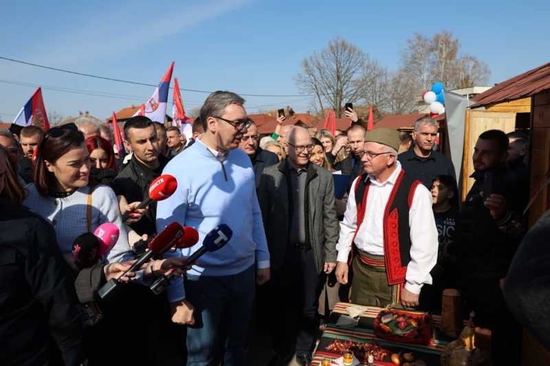 Predsednik Srbije Aleksandar Vucic cuvamo nas narod na Kosovu i Metohiji