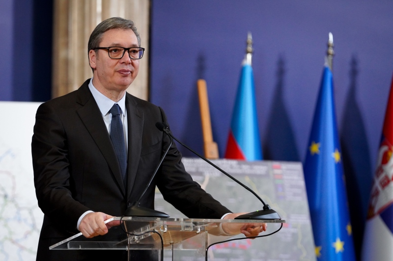 Predsednik Srbije Aleksandar Vucic Prva deonica saobraćajnice Bački Breg – Sombor za dve godine