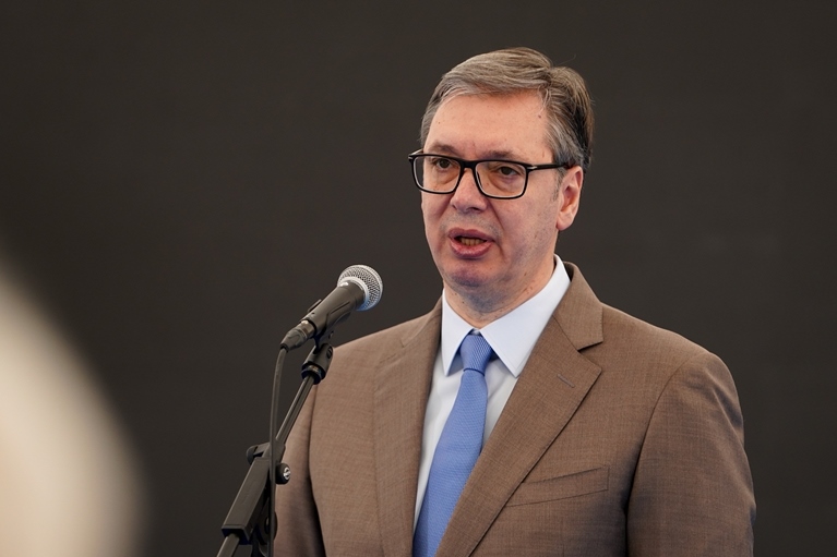 Predsednik Srbije Aleksandar Vucic Kamen temeljac za Tojo centar oznacava zajednicku viziju Srbije i Japana