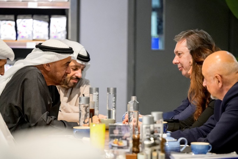 Predsednik Srbije Aleksandar Vucic Srbija zeli da nastavi da razvija sveobuhvatnu saradnju sa UAE