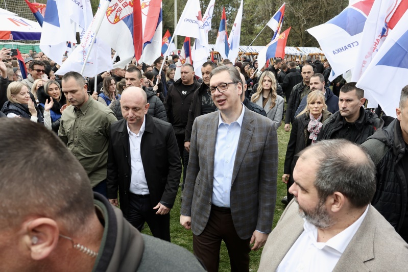 Predsednik Srbije Aleksandar Vucic Izadjite na izbore 29. marta, glasajte za buducnost svoje dece