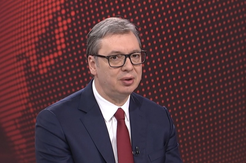 Predsednik Srbije Aleksandar Vucic Srbija je ostrvo slobode