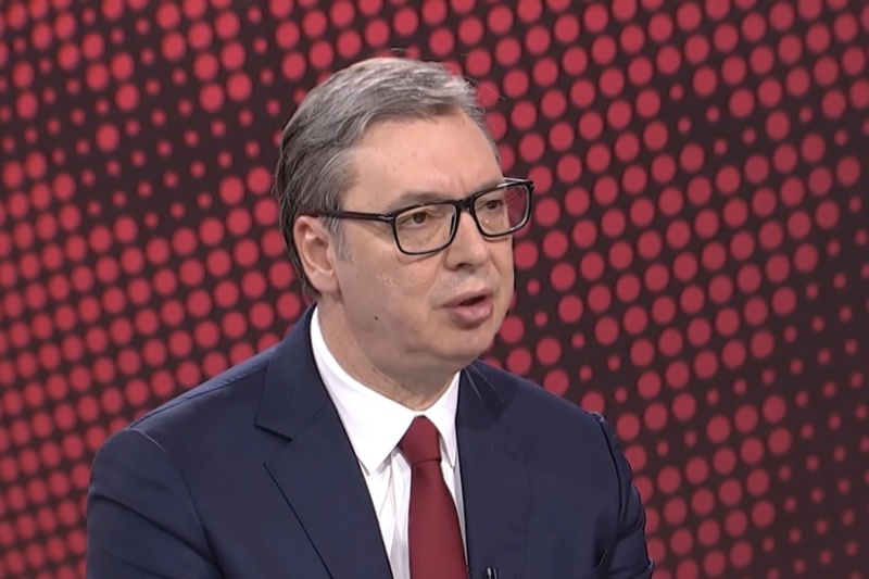 Predsednik Srbije Aleksandar Vucic Srbija je ostrvo slobode