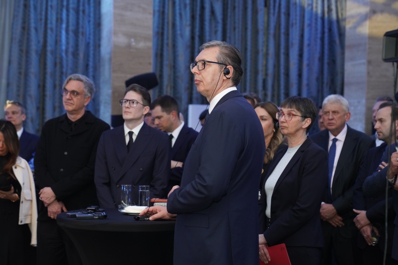 Predsednik Srbije Aleksandar Vucic Za Srbiju od kljucnog znacaja da se nastavi dobra saradnja sa Nemackom