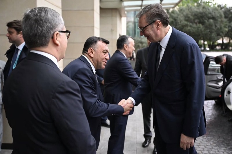 Predsednik Srbije Aleksandar Vucic U Bakuu razgovori i o ugovorima za nase "Nore"