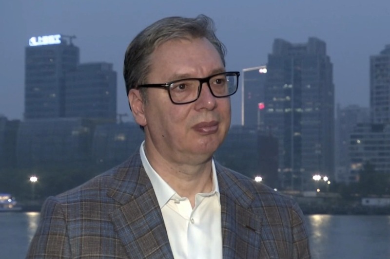Predsednik Srbije Aleksandar Vucic Orden prijateljstva posvecujem gradjanima Srbije