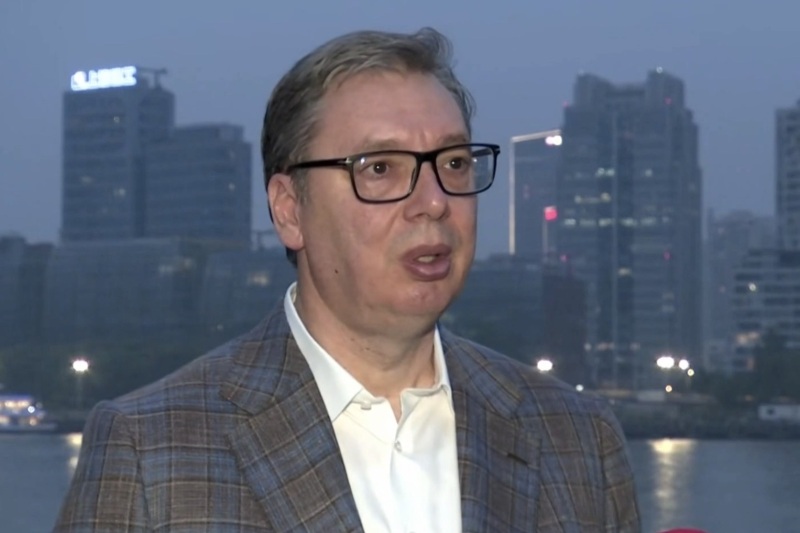 Predsednik Srbije Aleksandar Vucic Orden prijateljstva posvecujem gradjanima Srbije