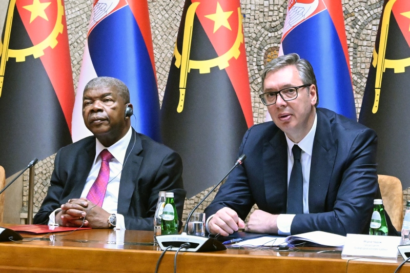 Predsednik Srbije Aleksandar Vucic Najblizi politicki odnosi Srbije i Angole