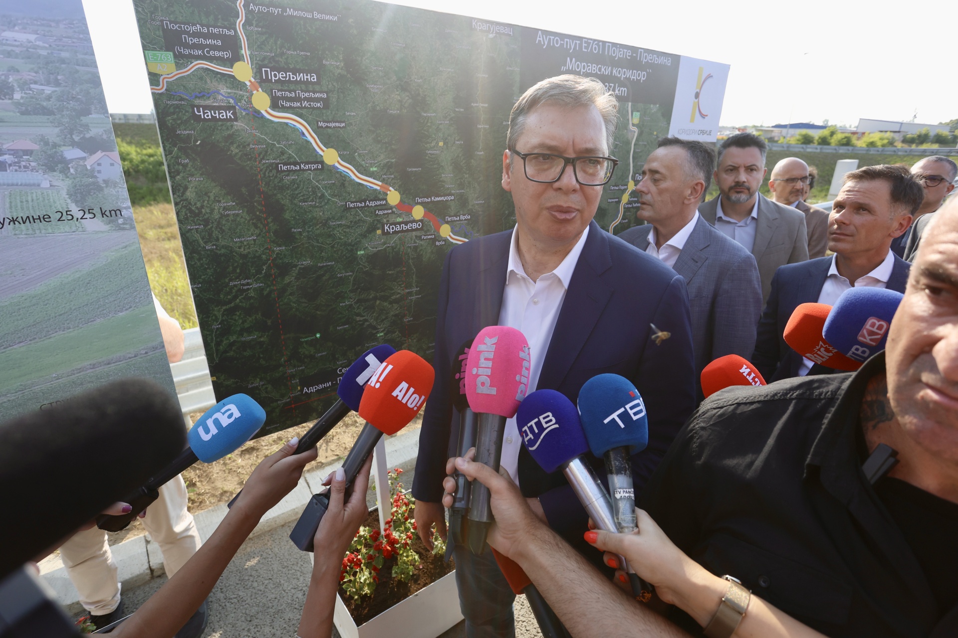 Predsednik Srbije Aleksandar Vucic Nastavljamo da postizemo velike rezultate