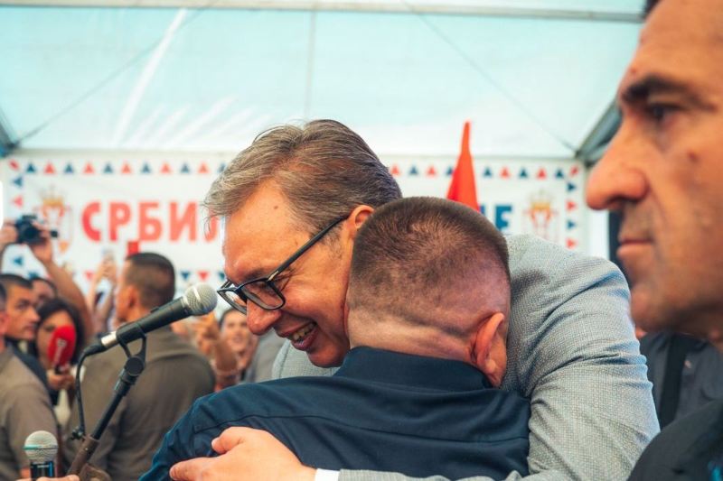 Predsednik Srbije Aleksandar Vucic gradjani izdrzali napade i teror i bili uz svoju Srbiju