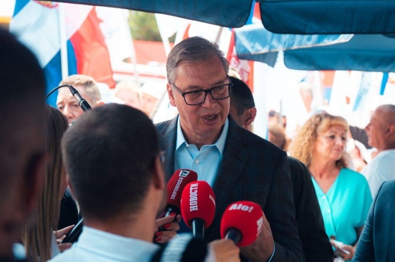Predsednik Srbije Aleksandar Vucic kada resimo pitanje vode, Lapovo ce biti mirno