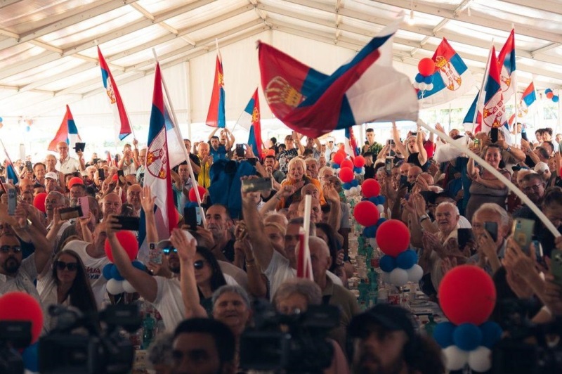 Predsednik Srbije Aleksandar Vucic kada resimo pitanje vode, Lapovo ce biti mirno
