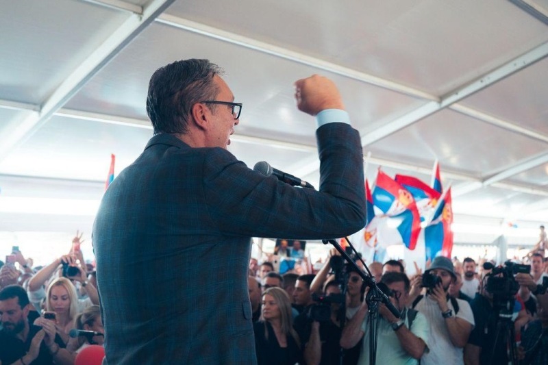 Predsednik Srbije Aleksandar Vucic kada resimo pitanje vode, Lapovo ce biti mirno