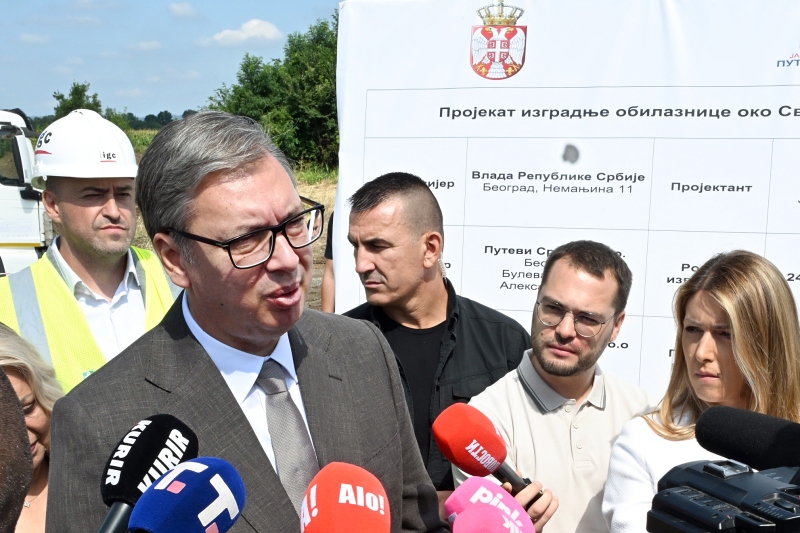 Predsednik Srbije Aleksandar Vucic most kod Svilajnca bice zavrsen za manje od dve godine
