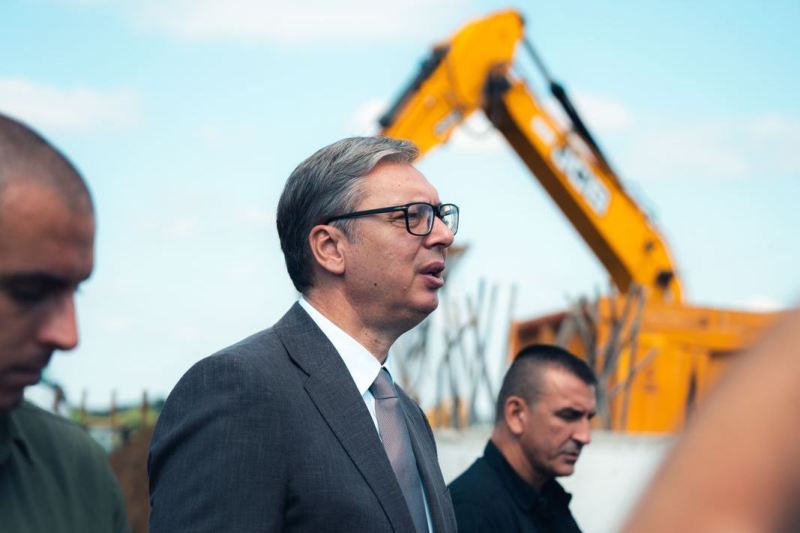 Predsednik Srbije Aleksandar Vucic most kod Svilajnca bice zavrsen za manje od dve godine