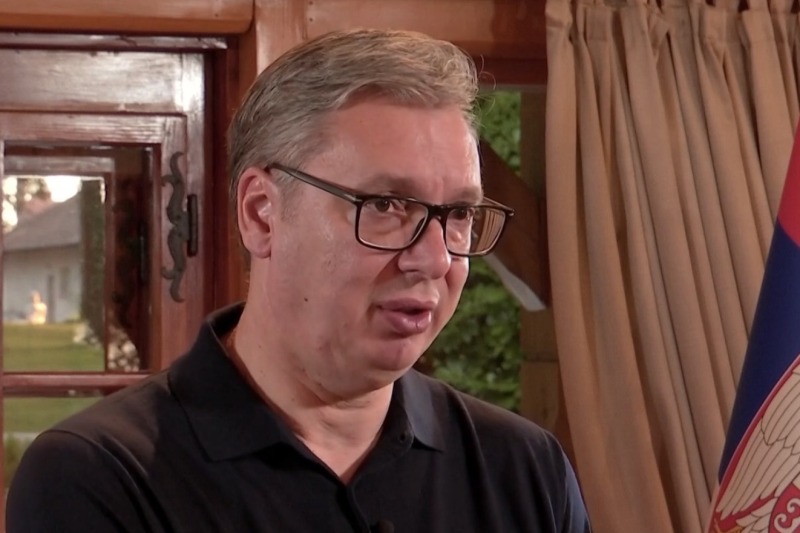 Predsednik Srbije Aleksandar Vucic Od nocas po nasem vremenu americke tarife na srpsku robu bice nula odsto