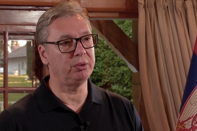 Predsednik Srbije Aleksandar Vucic Od nocas po nasem vremenu americke tarife na srpsku robu bice nula odsto