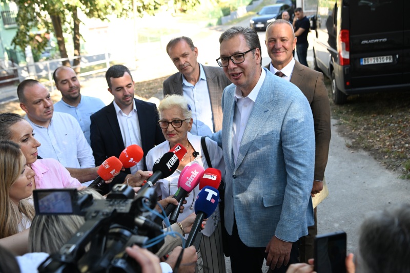 Predsednik Srbije Aleksandar Vucic Knjazevac ce imati vrhunski dom zdravlja