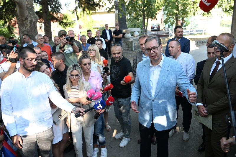Predsednik Srbije Aleksandar Vucic Knjazevac ce imati vrhunski dom zdravlja