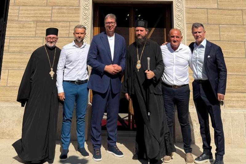 Predsednik Srbije Aleksandar Vucic Vucic ulozili smo mnogo u manastir Rmanj