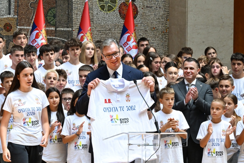 Predsednik Srbije Aleksandar Vucic Srbija je vas dom, ma gde da zivite