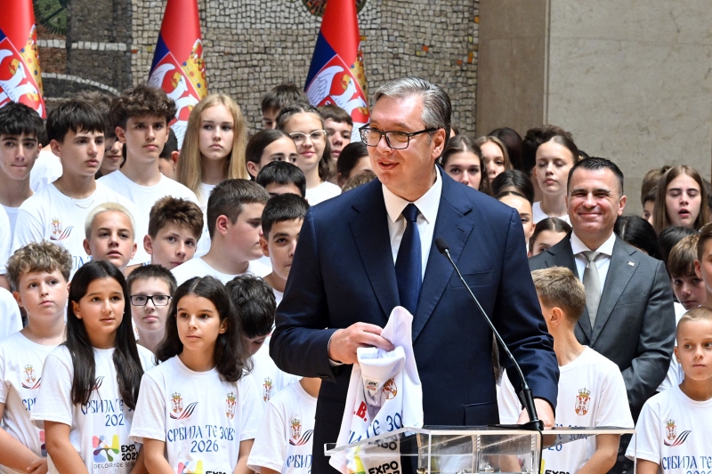 Predsednik Srbije Aleksandar Vucic Srbija je vas dom, ma gde da zivite