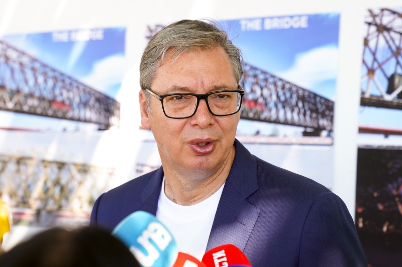 Predsednik Srbije Aleksandar Vucic Stari zeleznicki most bice najmodernija atrakcija