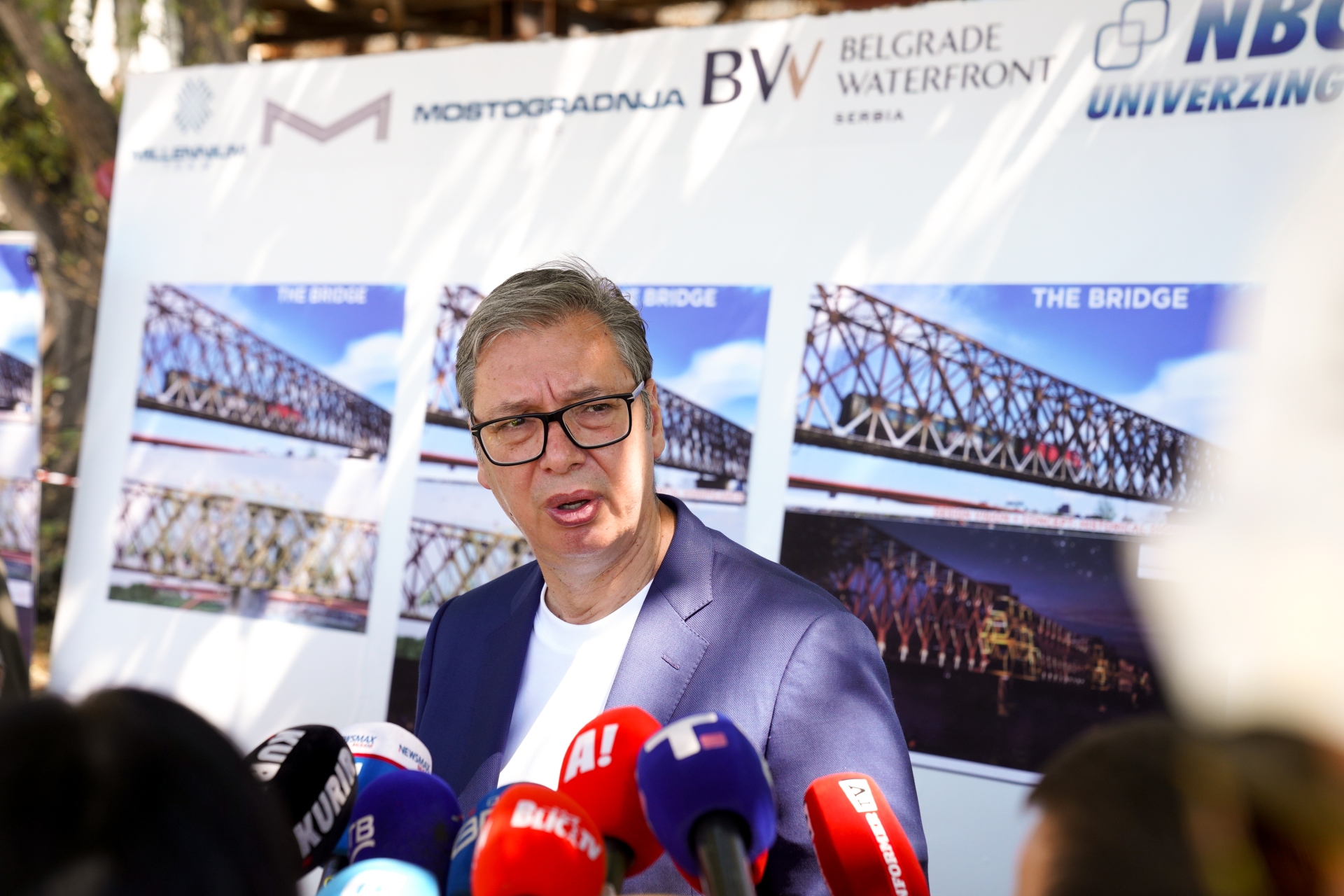 Predsednik Srbije Aleksandar Vucic Stari zeleznicki most bice najmodernija atrakcija