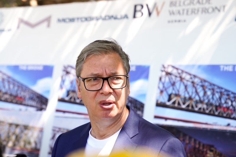 Predsednik Srbije Aleksandar Vucic Stari zeleznicki most bice najmodernija atrakcija
