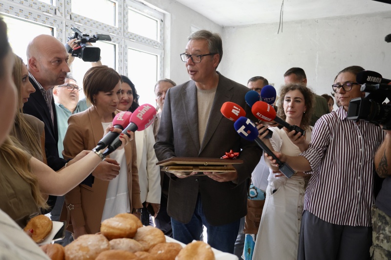 Predsednik Srbije Aleksandar Vucic U aprilu pocinje izgradnja mosta Stopanja-Seliste kod Trstenika
