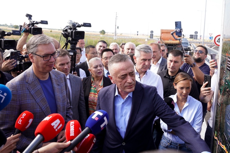 Predsednik Srbije Aleksandar Vucic za manje od dve godine otvorili smo 212 km auto-puteva i brzih saobracajnica