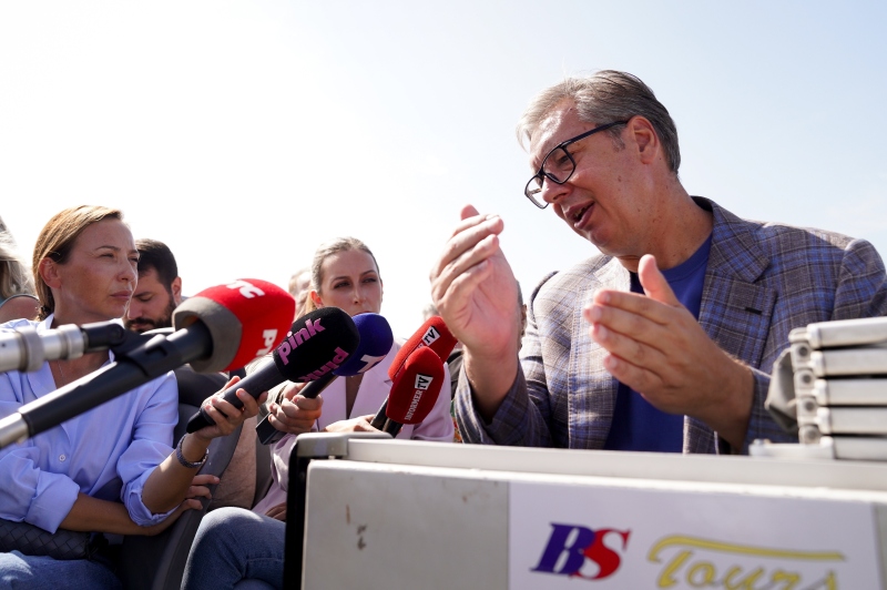 Predsednik Srbije Aleksandar Vucic za manje od dve godine otvorili smo 212 km auto-puteva i brzih saobracajnica