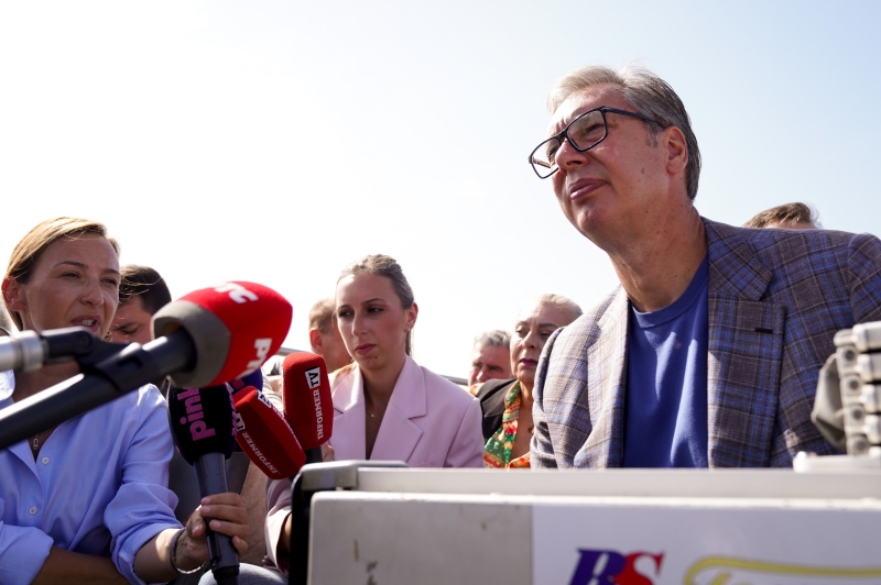 Predsednik Srbije Aleksandar Vucic za manje od dve godine otvorili smo 212 km auto-puteva i brzih saobracajnica