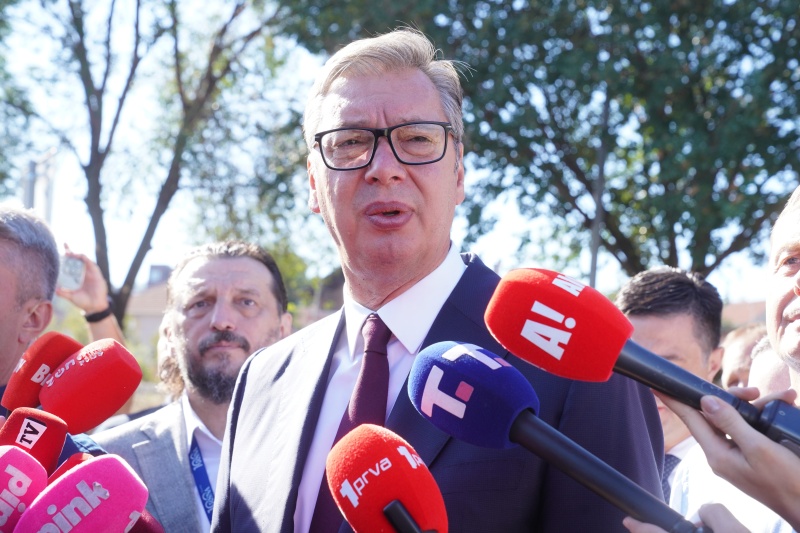 Predsednik Srbije Aleksandar Vucic novo porodiliste u Nisu bice izgradjeno za oko dve i po godine